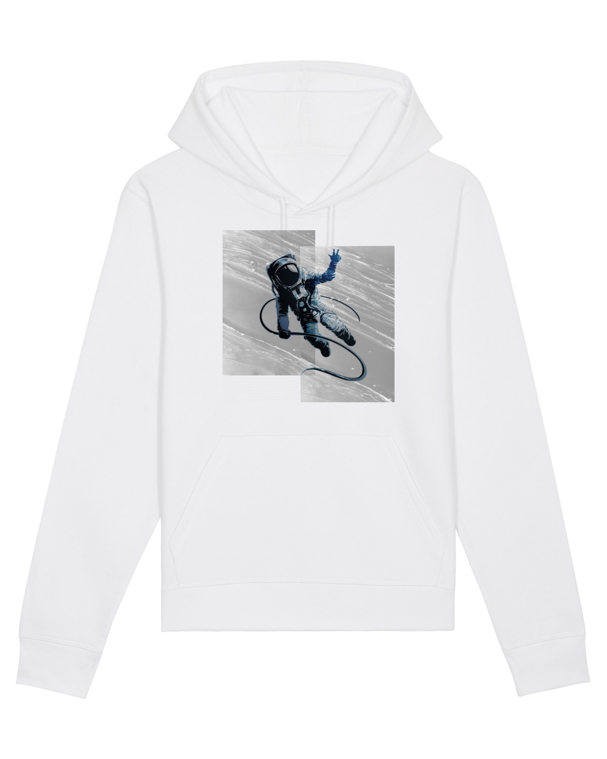 Hanorac Unisex Drummer White
