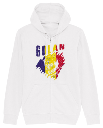 Golan Romania Tricolor White