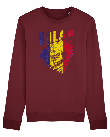 Golan Romania Tricolor Burgundy