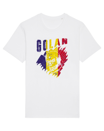 Golan Romania Tricolor White