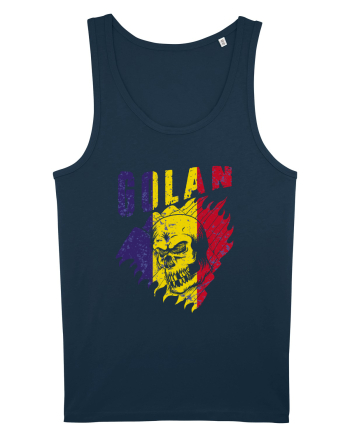 Golan Romania Tricolor Navy