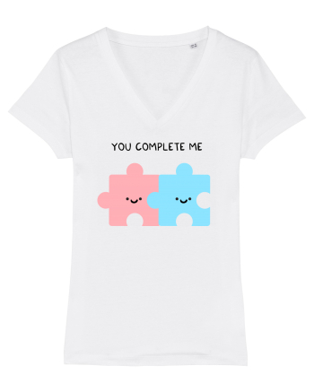 You Complete Me White