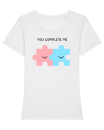You Complete Me White
