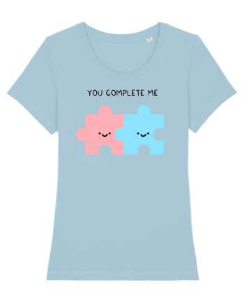 You Complete Me Sky Blue