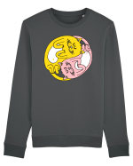 Ying & Yang Bluză mânecă lungă Unisex Rise