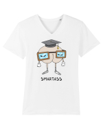 Smartass Tricou mânecă scurtă guler V Bărbat Presenter