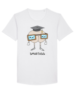 Smartass Tricou mânecă scurtă guler larg Bărbat Skater