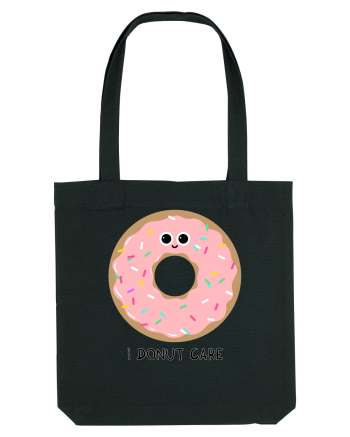 I Donut Care Black