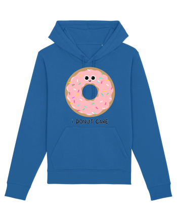 I Donut Care Royal Blue
