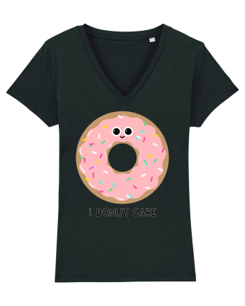 I Donut Care Black