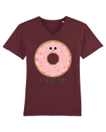I Donut Care Tricou mânecă scurtă guler V Bărbat Presenter