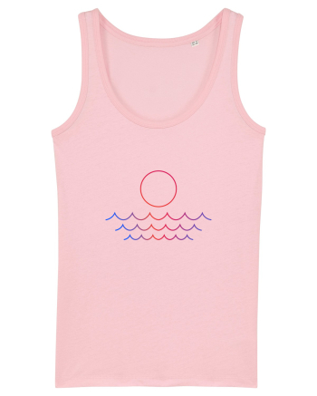 Line Sunset Cotton Pink