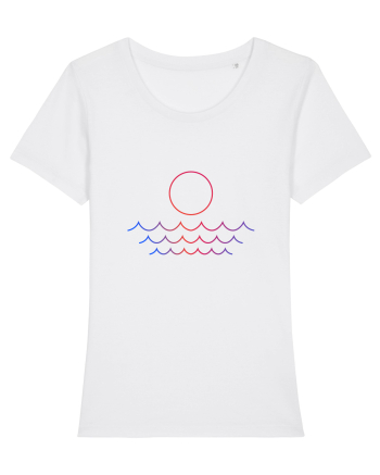 Line Sunset White
