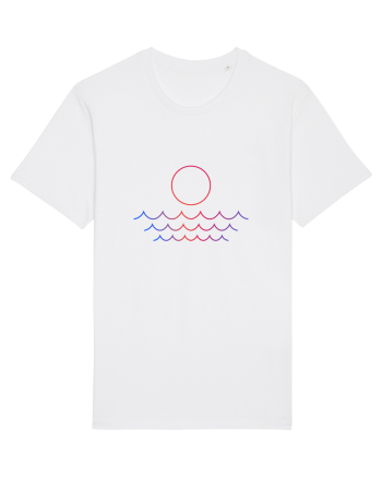 Line Sunset White