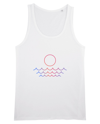 Line Sunset White