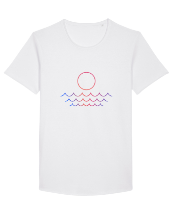 Line Sunset White