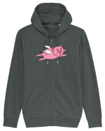 Flying Pig Hanorac cu fermoar Unisex Connector
