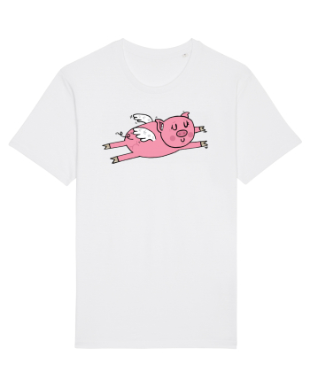 Flying Pig White