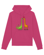Brontosaur & Giraffe Hanorac Unisex Drummer