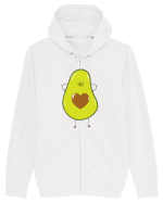 Avocado Love Hanorac cu fermoar Unisex Connector