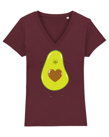 Avocado Love Burgundy