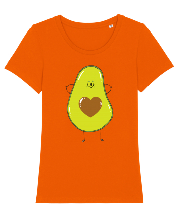 Avocado Love Bright Orange