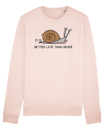 Better Late Than Never Bluză mânecă lungă Unisex Rise