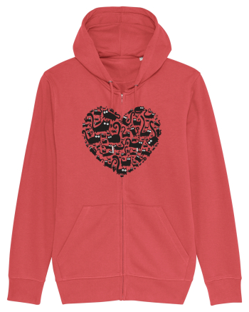 Black Cats Carmine Red
