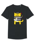 Pablo Meow-Casso Tricou mânecă scurtă guler larg Bărbat Skater