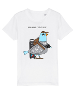 Porumbel „călător” Tricou mânecă scurtă  Copii Mini Creator