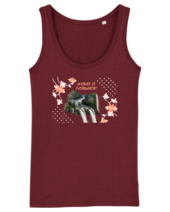 Fantasy nature Burgundy