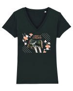 Fantasy nature Tricou mânecă scurtă guler V Damă Evoker