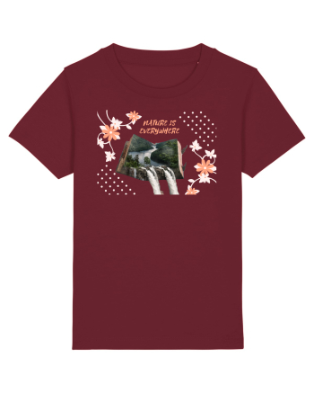 Fantasy nature Burgundy