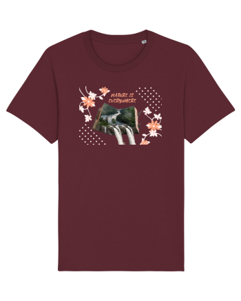Fantasy nature Burgundy