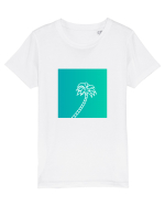 Summer Palmtree Tricou mânecă scurtă  Copii Mini Creator