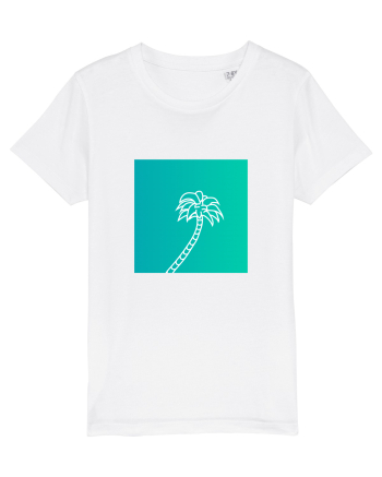 Summer Palmtree White