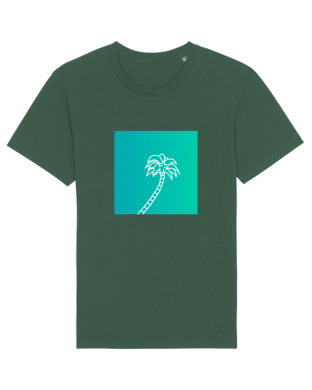 Summer Palmtree Bottle Green