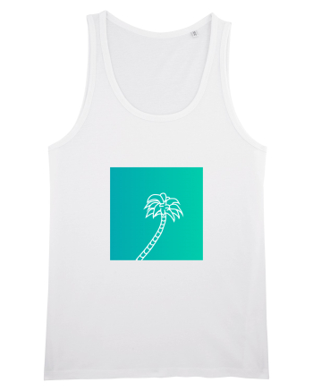 Summer Palmtree White