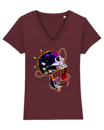 Skull Burgundy
