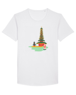 Travel Tricou mânecă scurtă guler larg Bărbat Skater