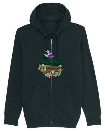 In-flight travel Black