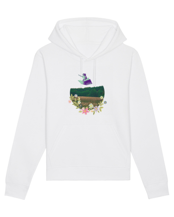 In-flight travel White