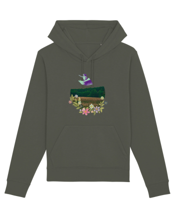 In-flight travel Khaki