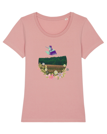 In-flight travel Canyon Pink