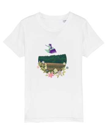 In-flight travel White
