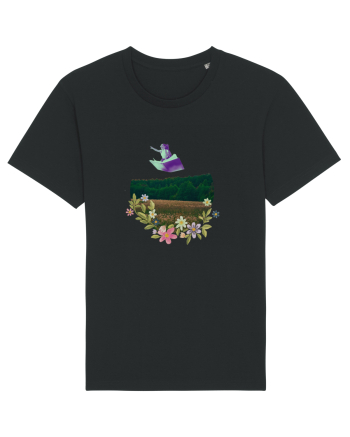 In-flight travel Black
