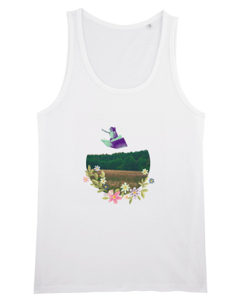 In-flight travel White