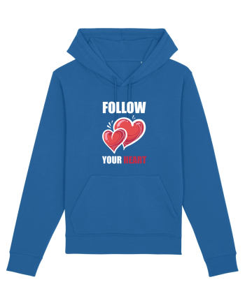 FOLLOW YOUR HEART Royal Blue