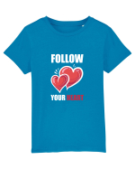 FOLLOW YOUR HEART Tricou mânecă scurtă  Copii Mini Creator