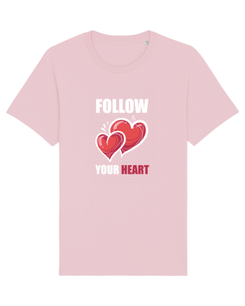 FOLLOW YOUR HEART Cotton Pink